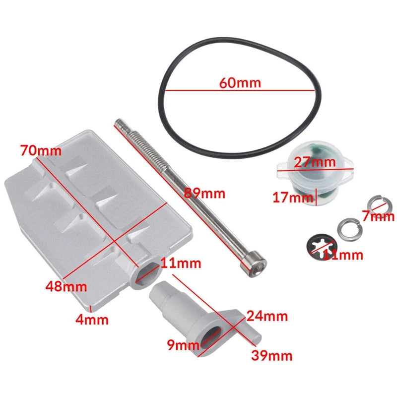 BMW M54 DISA VALVE ALUMINIUM REPAIR KIT - X8R0042 X8R0043 1 Set.